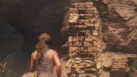 escape through the cliff