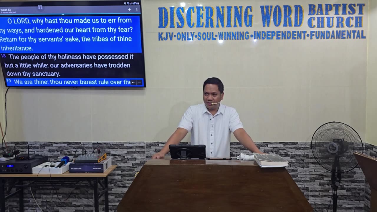 the LORD their Saviour is Mighty to Save - But They Rebelled - Isaiah 63 (Baptist Preaching - Ph)