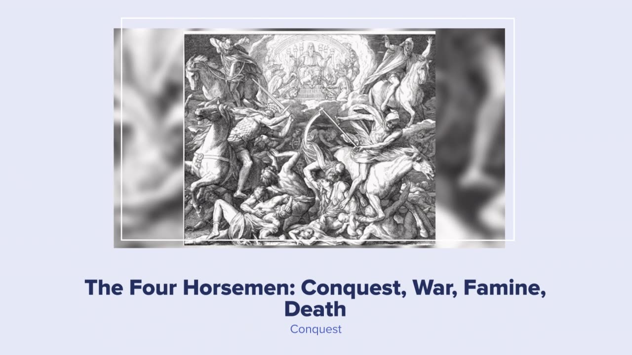 Albrecht Dürer's The Four Horsemen of the Apocalypse