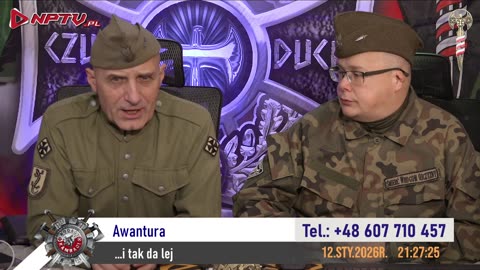 Awantura! Pon. 12.1.2026r. W. Olszański, M. Osadowski Rodacy Kamraci NPTV.pl