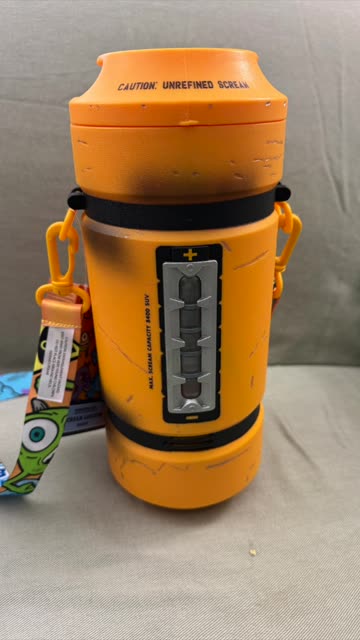 Disney Parks Monsters Inc Light Up Scream Canister Popcorn Bucket #shorts