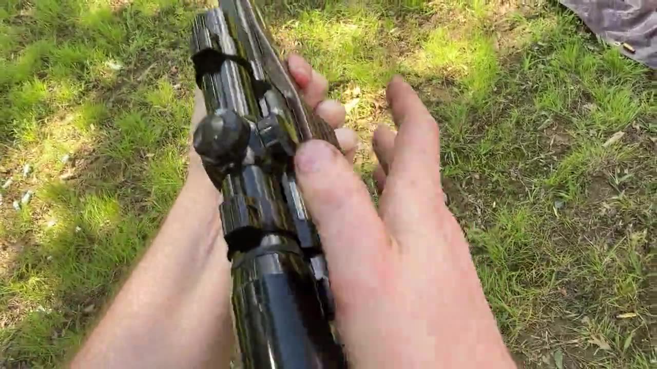 Remington XP-100 POV firing