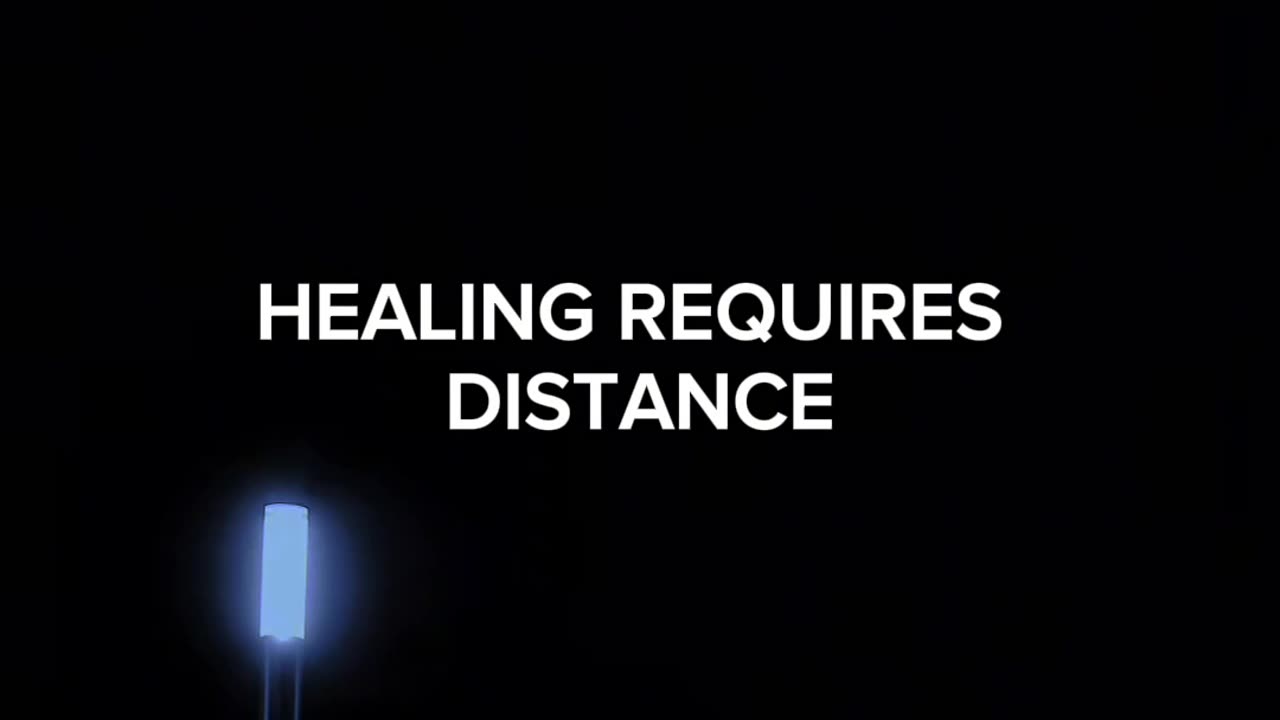 Peace is not found in the same place that broke you.