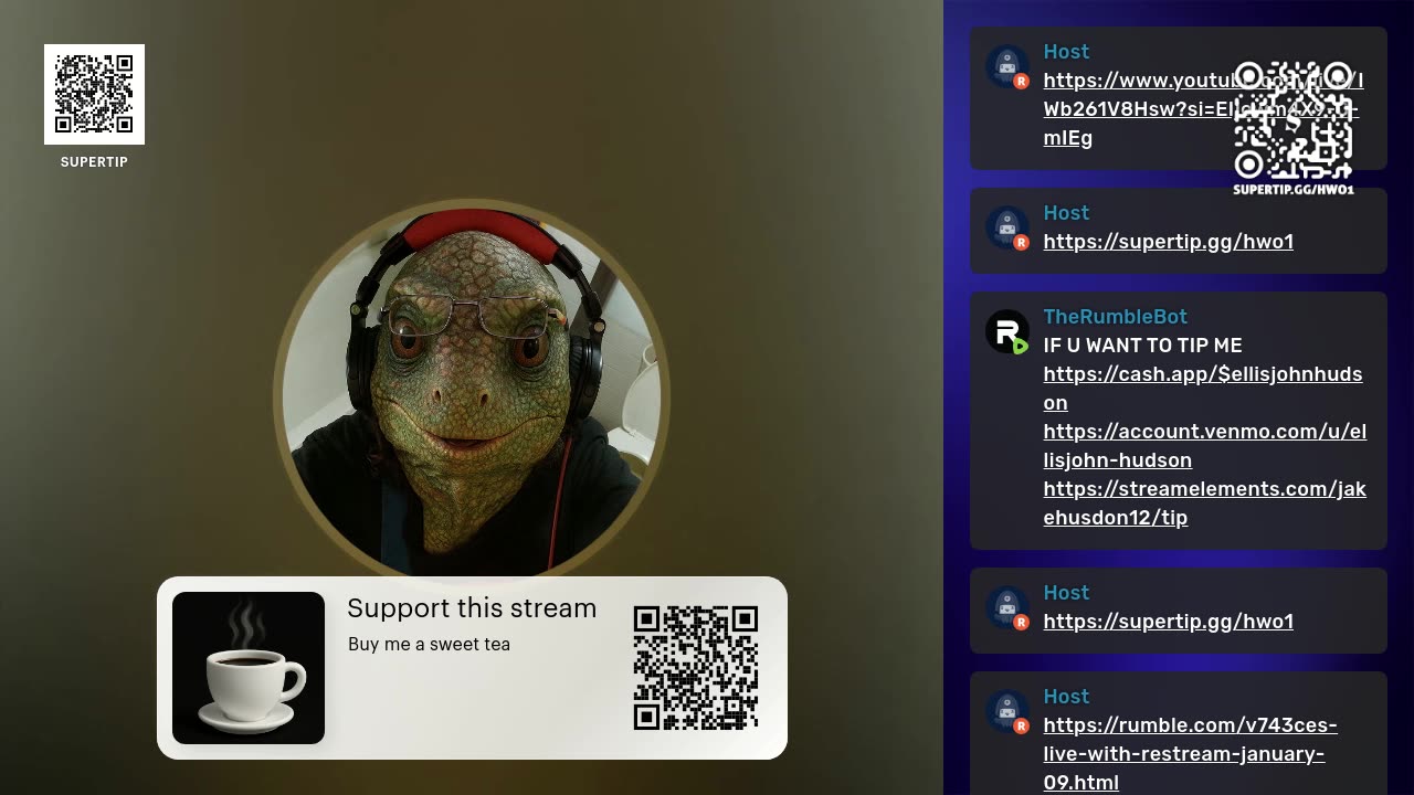 Live with Restream, January 09