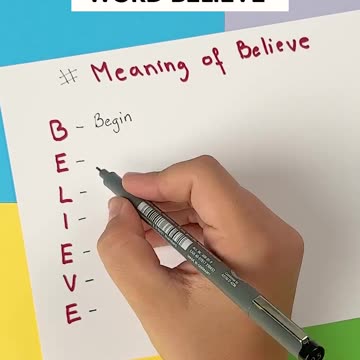 Believe it or not it's not that simple