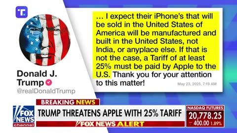 BREAKING: Trump threatens 50% EU tariff as talks hit wall