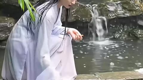 Hanfu and Rain #asmr