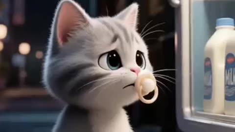And in the end he ended up with no one 😭😱 #shorts #cat #cute #kitten #kitty #shortsvideo #ain