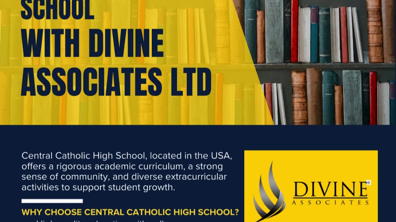 Unlock Your Future at Central Catholic High School with Divine Associates Ltd