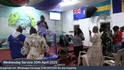 Wednesday service 30th April 2025