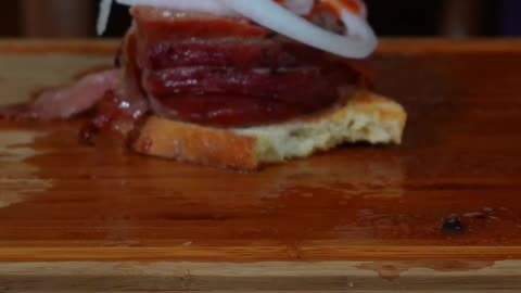 Can You Handle This Giant Meat Sandwich?