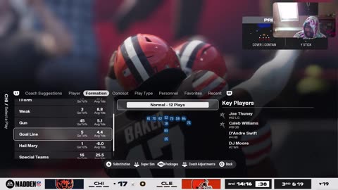 REMATCH ROUT | Caleb Williams Goes Off as Bears Destroy Browns 35–7 | Madden NFL