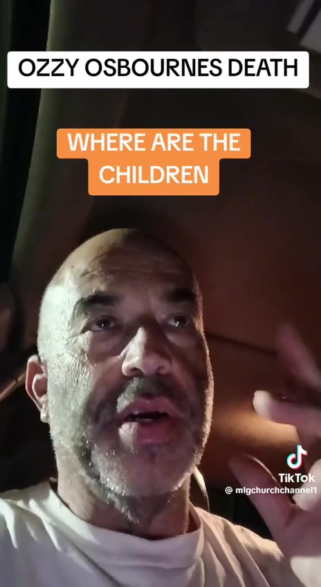 OZZY OSBOURNES DEATH 🧐WHERE ARE THE CHILDREN