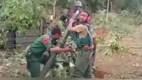 🔥🚀 Myanmar War | Shan State Army-North Fires Mortars at MNDAA Positions | RCF