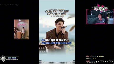 KARAOKE - CHAM KHE TIM EM 1 CHUT THOI