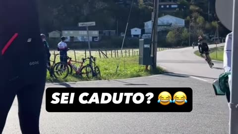 sei cadutto No è venuto a salutarti 😂