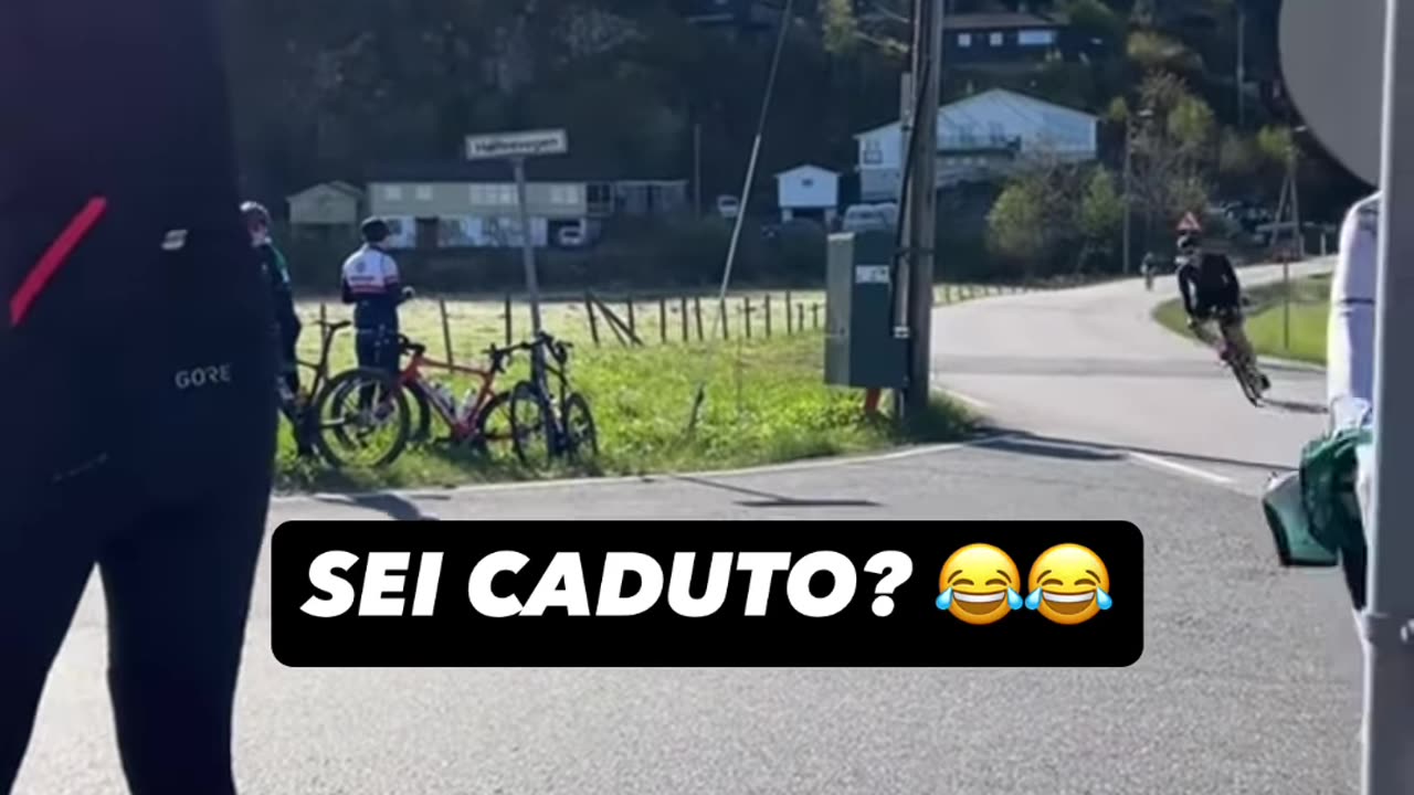 sei cadutto No è venuto a salutarti 😂
