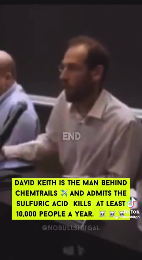Meet scientist DAVID KEITH. The Radical Climate-Change Fanatic behind CHEMTRAILS!!!