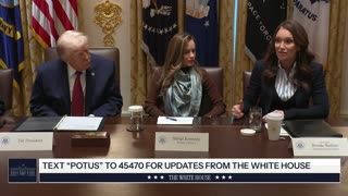 President Trump Participates in a Roundtable