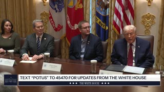 President Trump Participates in a Roundtable