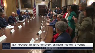 President Trump Participates in a Roundtable