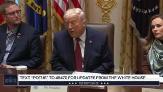 President Trump Participates in a Roundtable