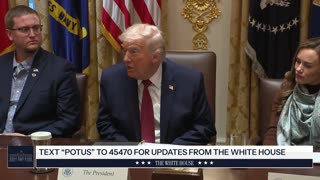 President Trump Participates in a Roundtable