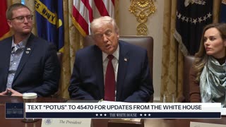 President Trump Participates in a Roundtable