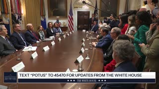 President Trump Participates in a Roundtable