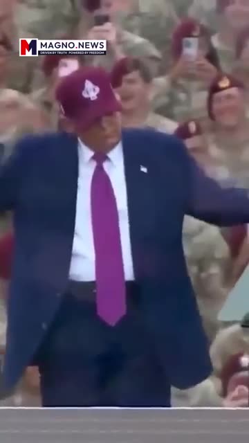 TRUMP DANCE AGAINST THE TERRORISTS