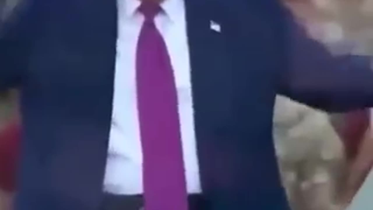 TRUMP DANCE AGAINST THE TERRORISTS