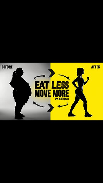 Eat Less, Move More” — The SIMPLEST Weight Loss Rule Explained! 🔥