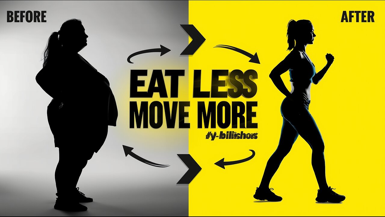 Eat Less, Move More” — The SIMPLEST Weight Loss Rule Explained! 🔥