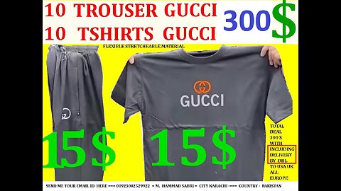 Best Gym track suits , GUCCI , L/XL , stretchable, LOGO , Delivery by DHL PK 2 USA UK EUROPE