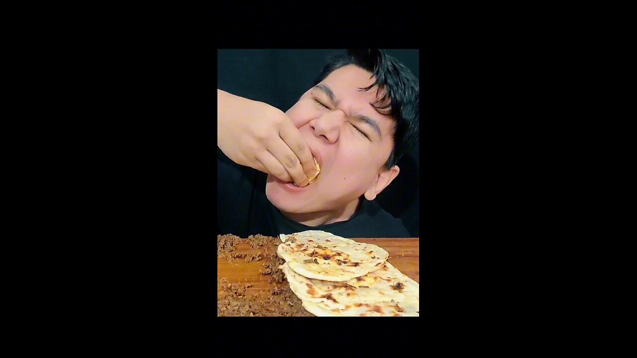Naan Wrap Mukbang