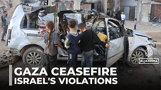 Israeli ceasefire violations: More than 20 Palestinians killed in wave of strikes