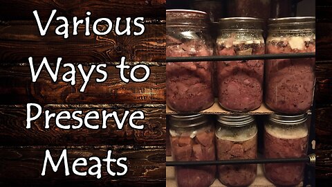 Various Ways of Preserving Meats