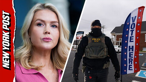 Leavitt slams 'silly' question on ICE at polling stations