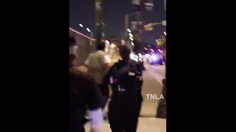 Female reporter over the weekend in DTLA was assaulted by rioters