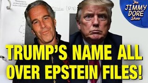 Trump’s Name BLACKED OUT By FBI In Epstein Files!