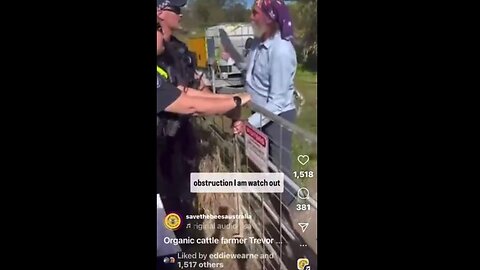Police Attack Organic Farmer b/c He Doesn't Want Poison Sprayed on his Property