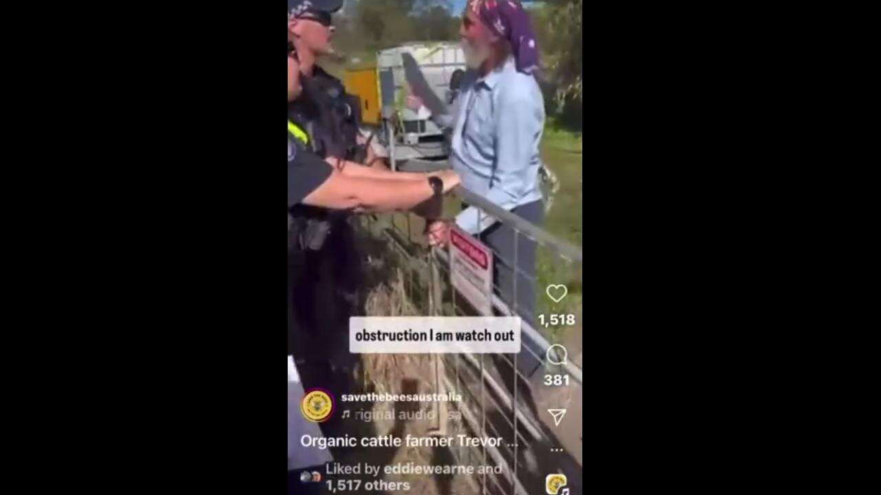 Police Attack Organic Farmer b/c He Doesn't Want Poison Sprayed on his Property