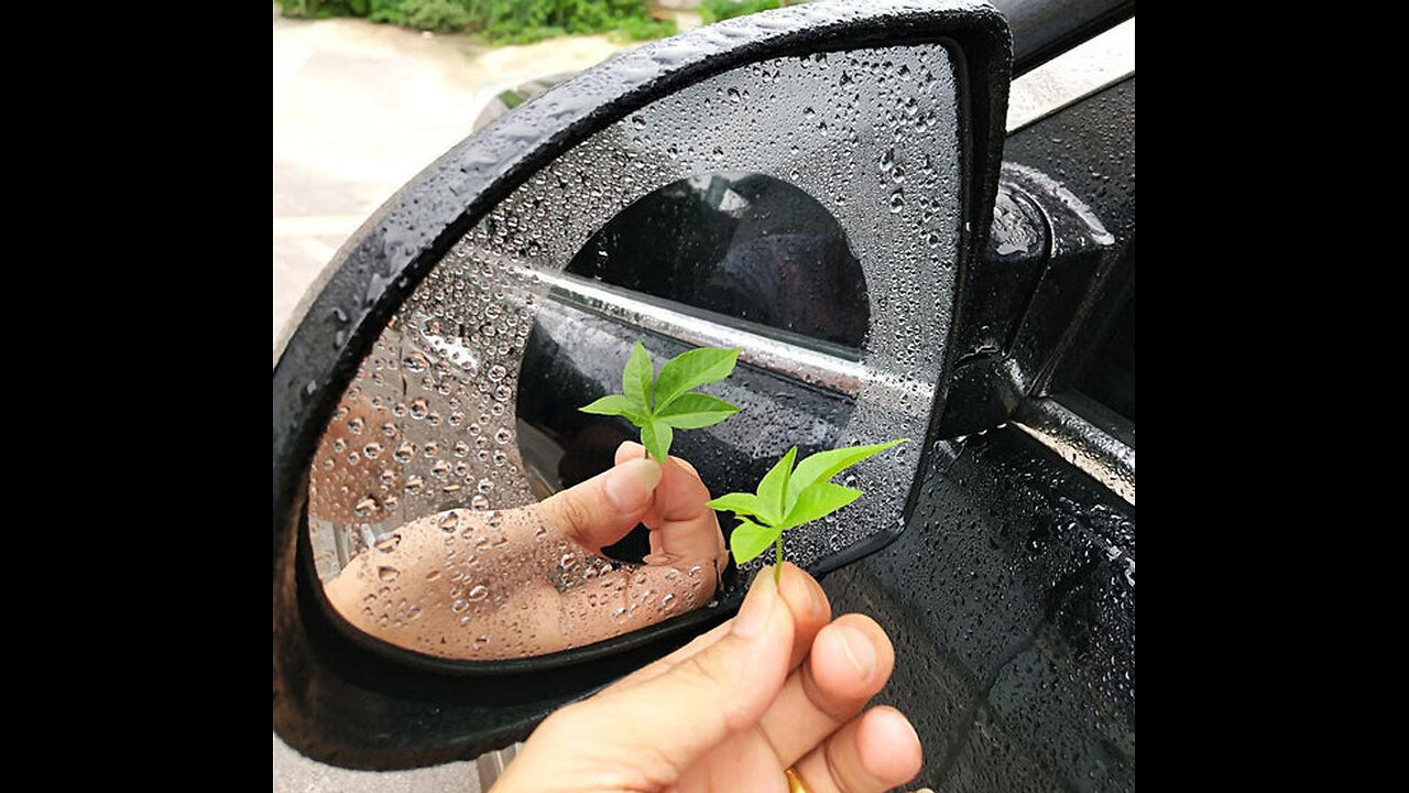 Improve Your Driving Visibility with Anti-rain Long-lasting Side Mirror Film
