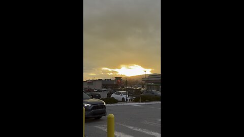 Tonight‘s sunset in Kelowna BC, Canada, March 25, 2025