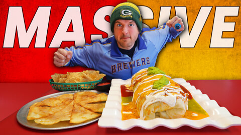 Attempting the ULTIMATE Mexican Burrito Challenge in Michigan!