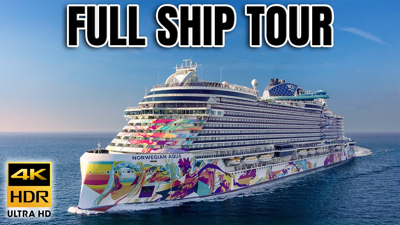 Ultimate Tour of NCL Aqua Cruise Ship | Every Deck Revealed
