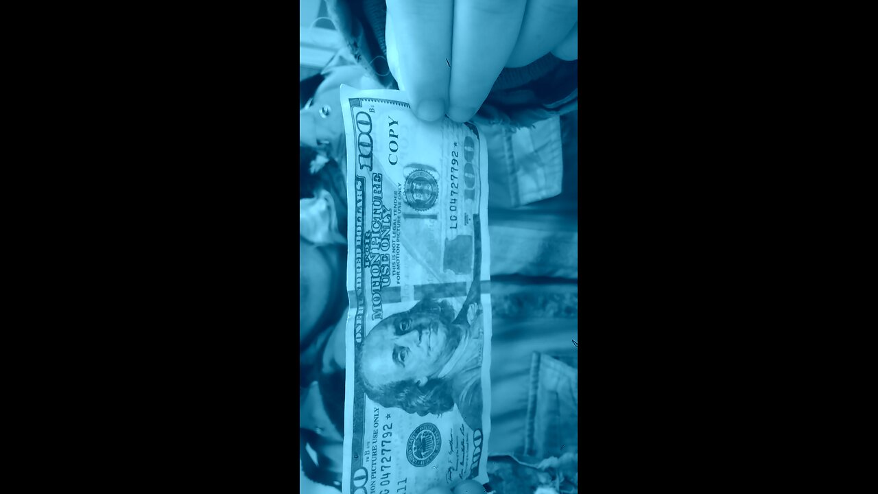 Fake 100 Dollar Bill