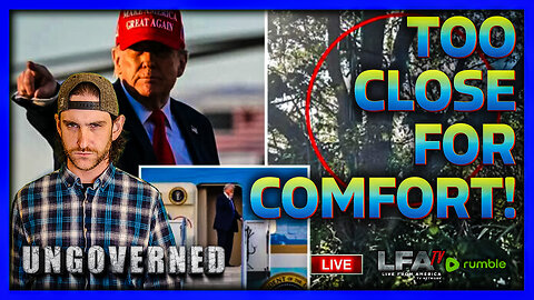 HUNTING STAND FOUND NEAR AIR FORCE ONE | UNGOVERNED 10.20.25 10AM