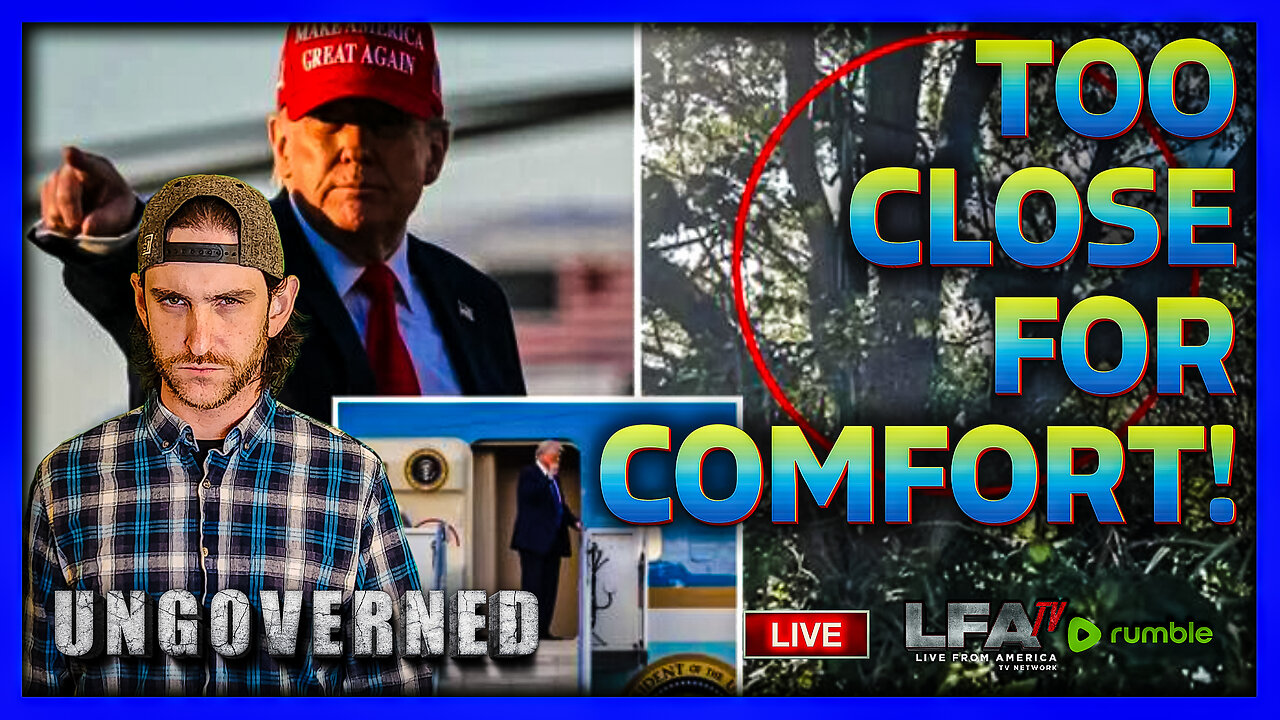 HUNTING STAND FOUND NEAR AIR FORCE ONE | UNGOVERNED 10.20.25 10AM