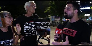 Israeli Leftists OBLITERATE Rebel News 'Journalist' in Explosive Showdown!
